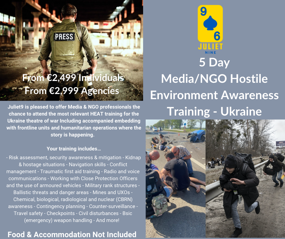 Hostile Environment Awareness Training - Ukraine (HEAT-U)